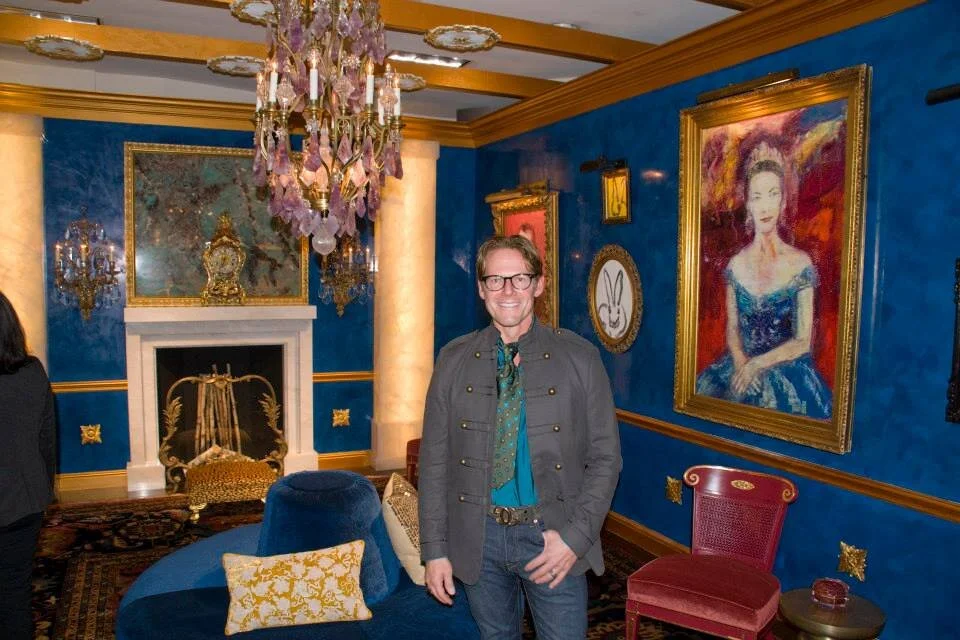  Eric Roseff of Eric Roseff Designs and his Winter Palace creation from Boston Design Weekly in 2014. Photo Courtesy: Boston Design Week’s Facebook 
