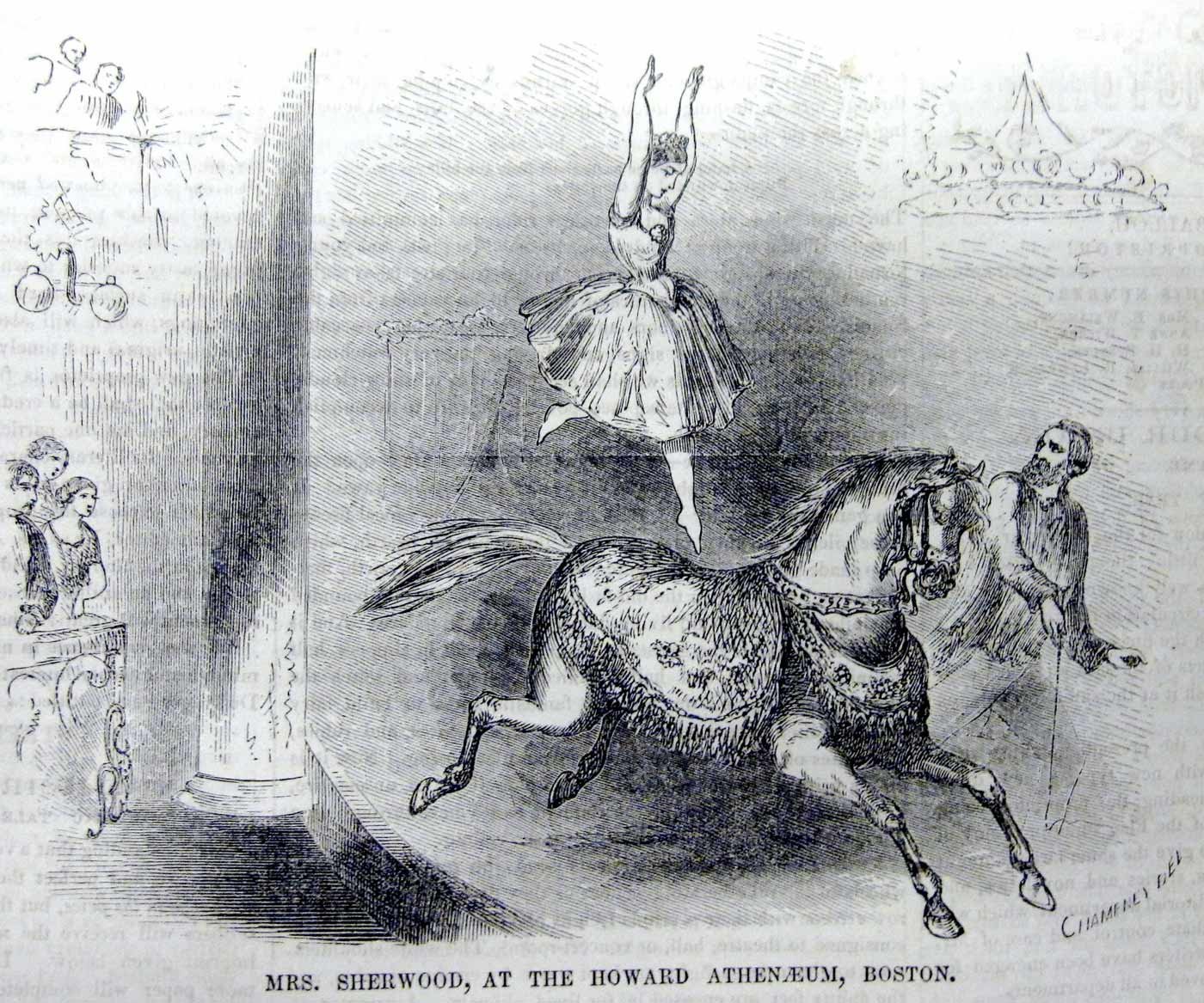   An advertisement for The Howard 1869  