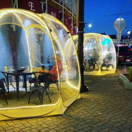 5 Restaurants Offering Igloo Seating