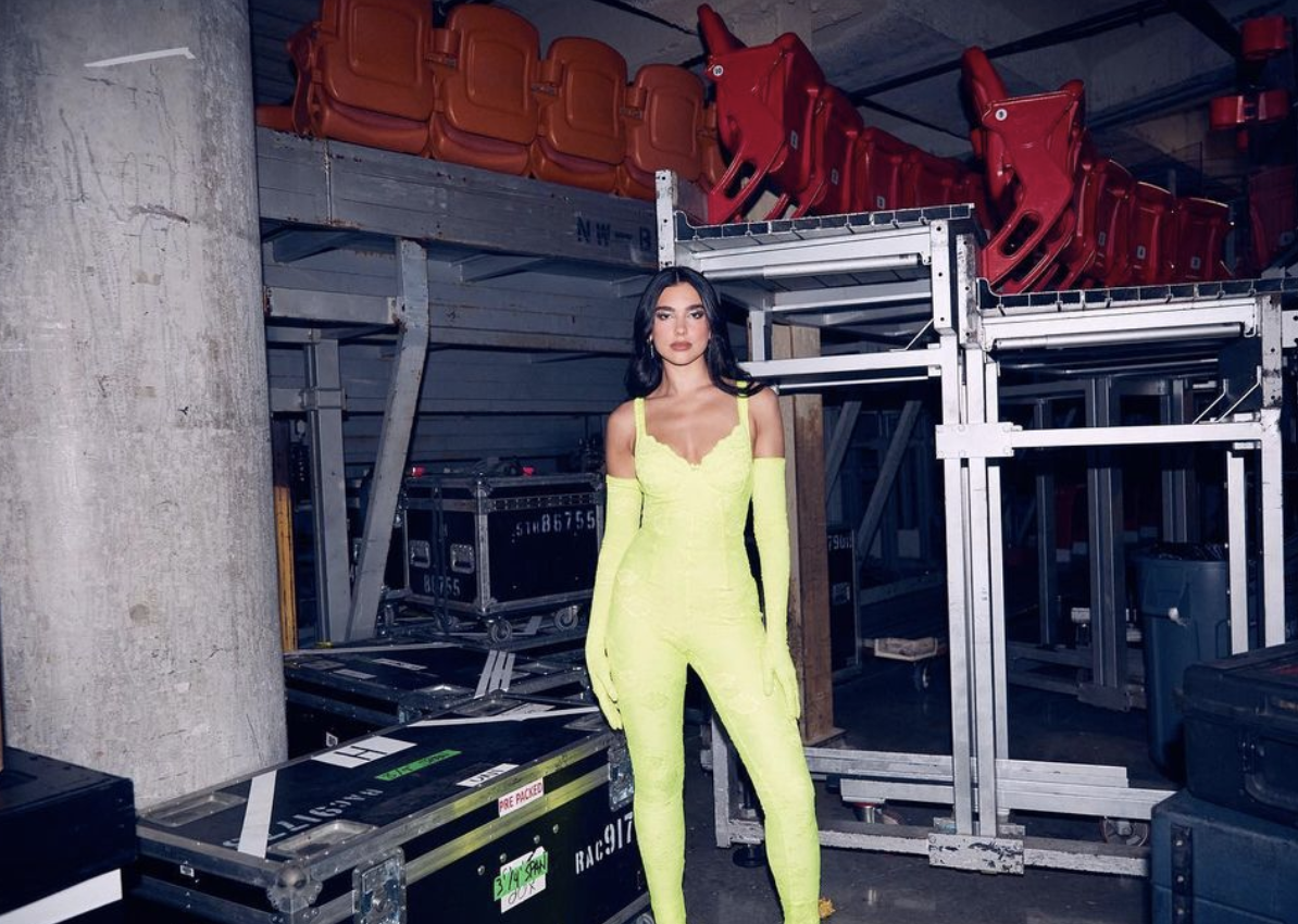  Dua Lipa in Miami before her show photographed by Elizabeth Miranda 