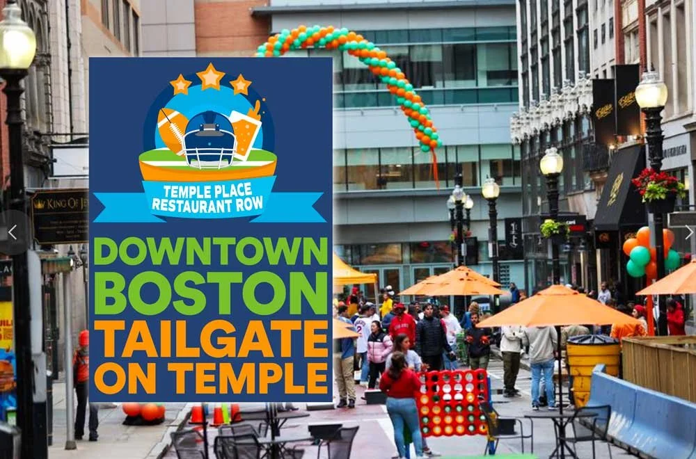 Tailgate on Temple Place: Boston's Ultimate Football Fest