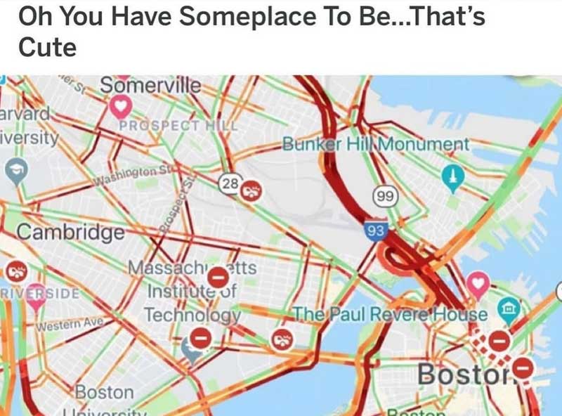 Boston traffic feels worse than ever and it all comes down to how the city was built