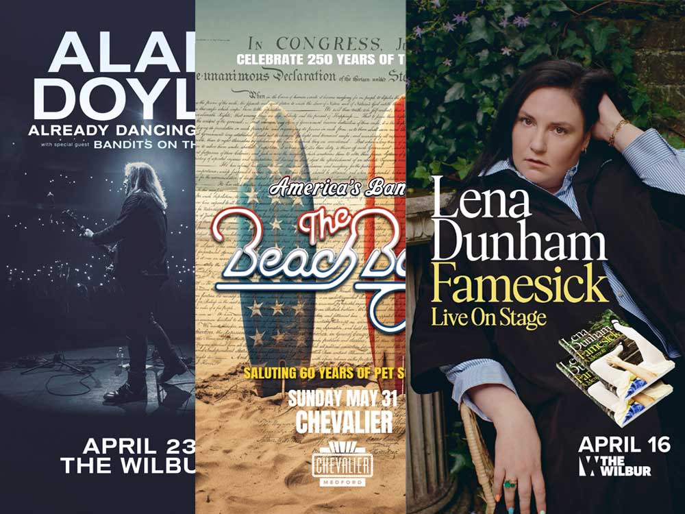 Win Tickets To 3 Boston Shows: Beach Boys, Lena Dunham, and Alan Doyle