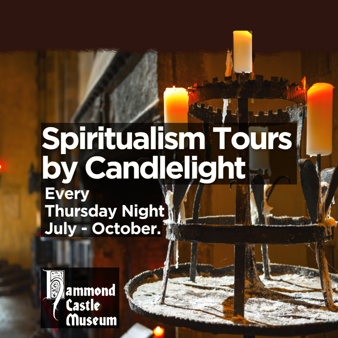 Spiritualism Tours by Candlelight at Hammond Castle Museum 1 Spiritualism Tours by Candlelight at Hammond Castle Museum