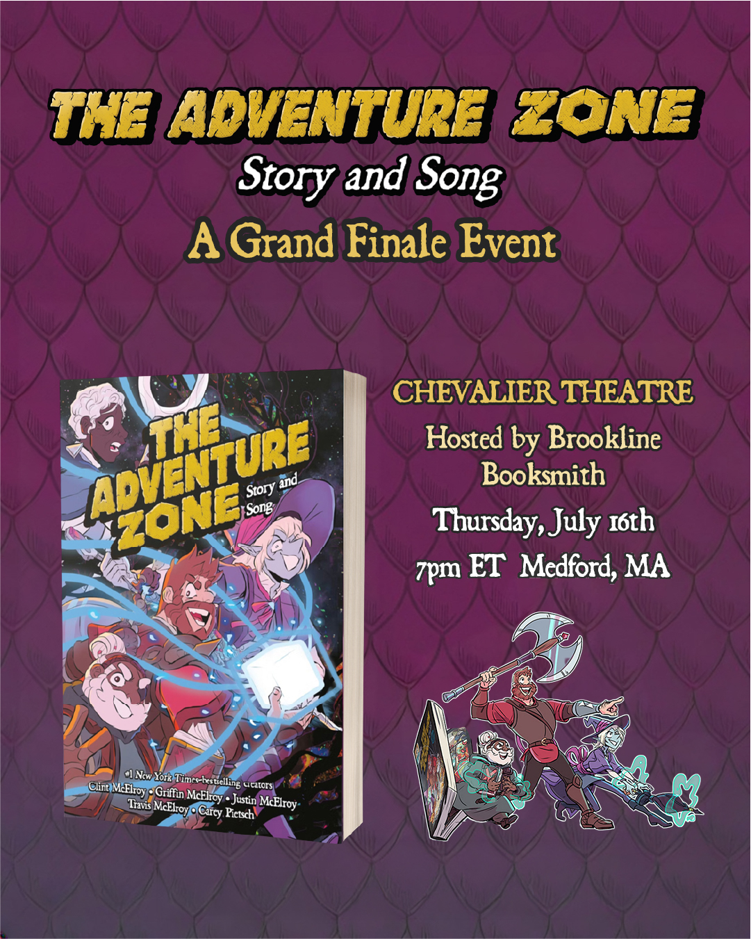 The Adventure Zone: Story and Song – A Grand Finale Event