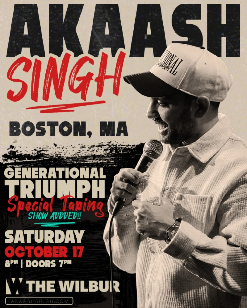 Akaash Singh: Generational Triumph Tour