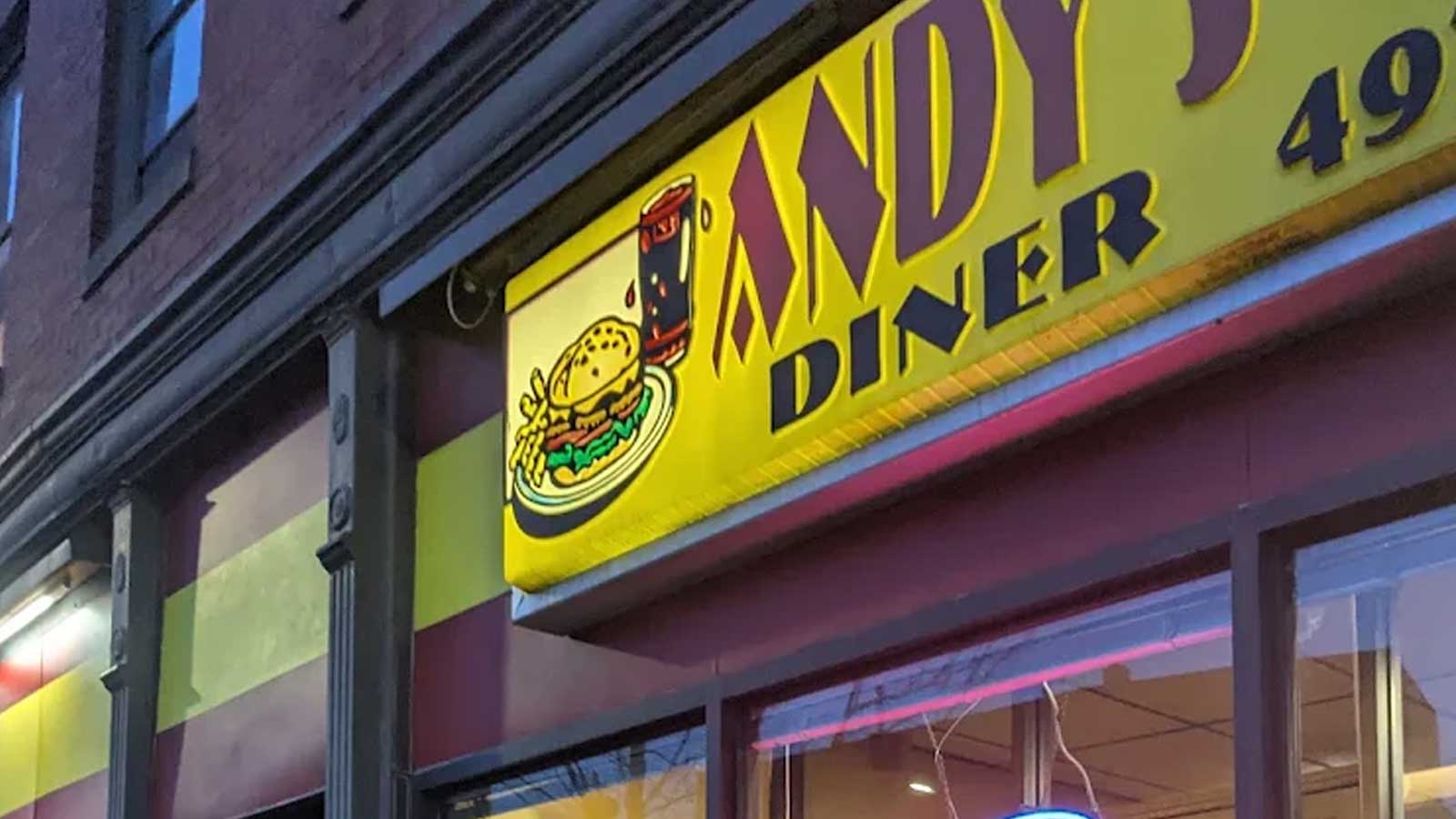 Andy’s Diner, breakfast in Cambridge
