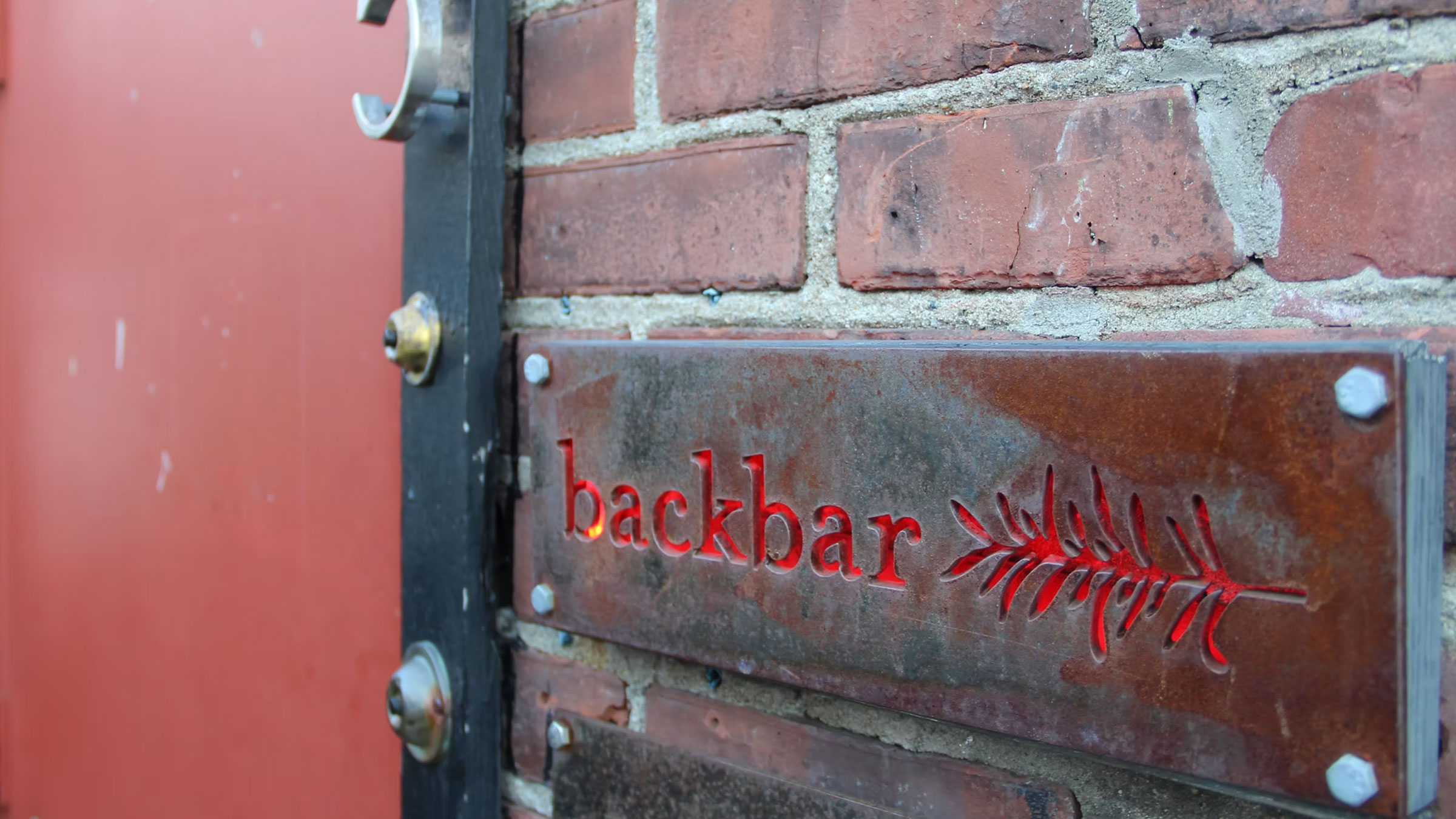 Backbar, cocktails in Somerville