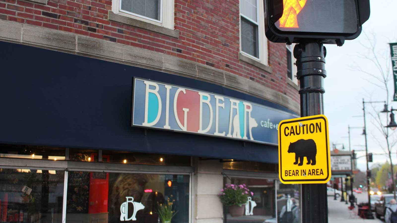 Big Bear Cafe and Espresso Bar, coffee in Dedham