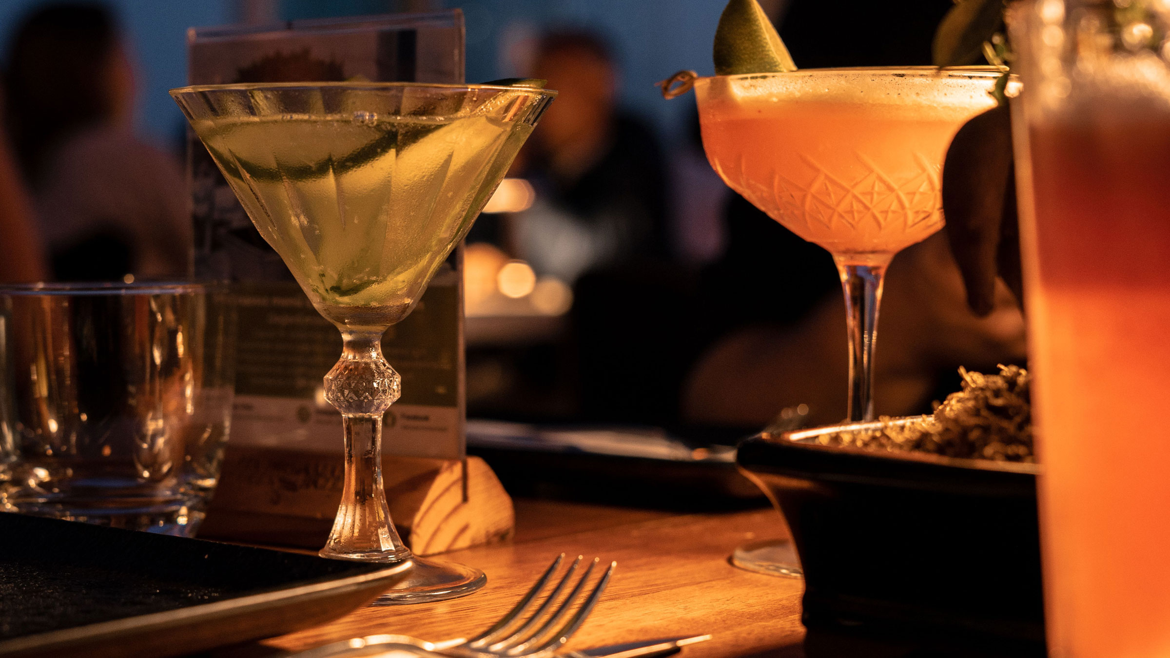 Desnuda cocina and bar, cocktails in South End