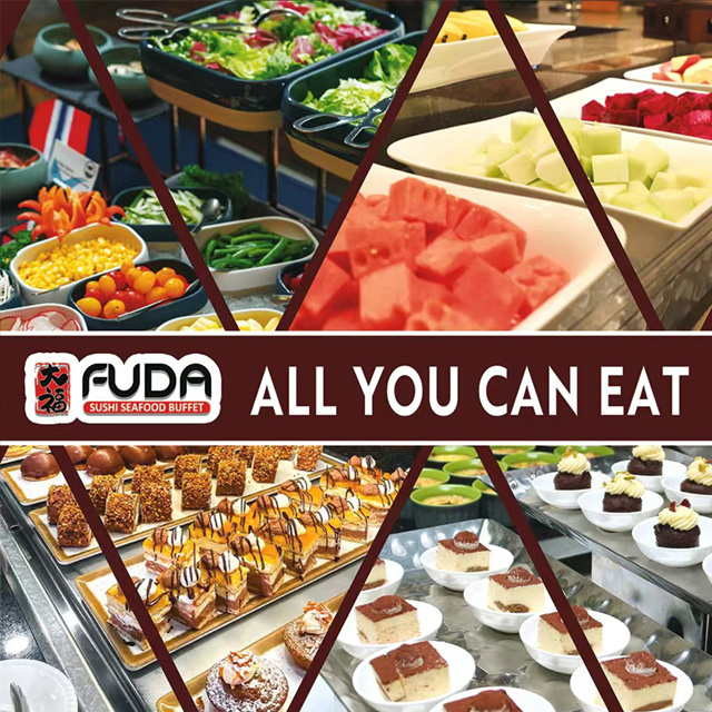 Fuda Sushi Seafood Buffet, seafood in Allston