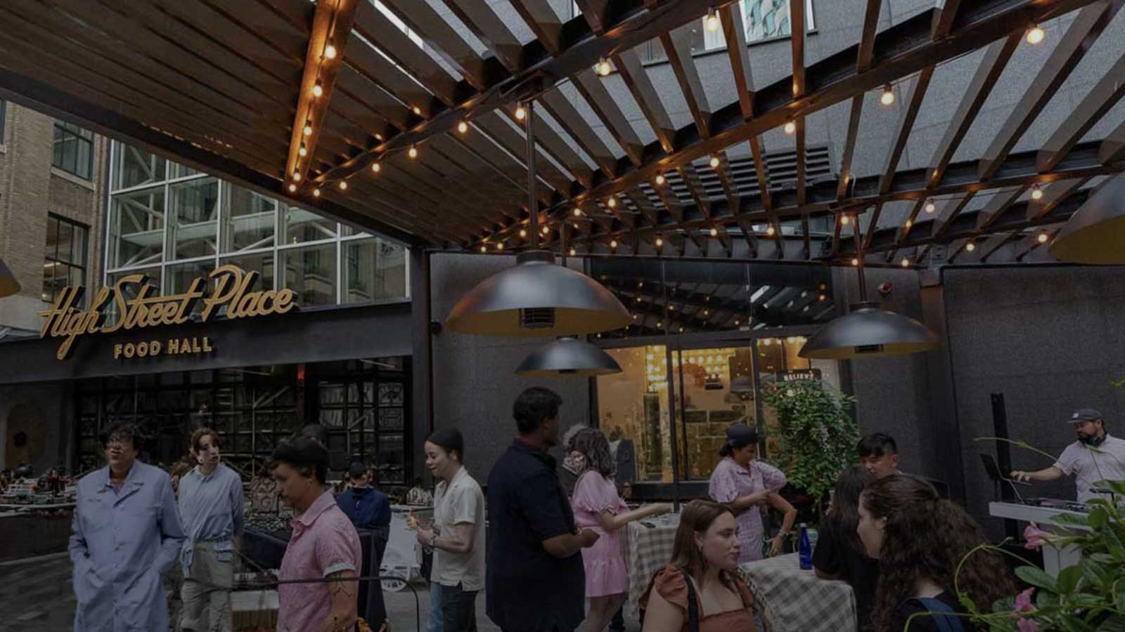 High Street Place Food Hall, cocktails in Downtown