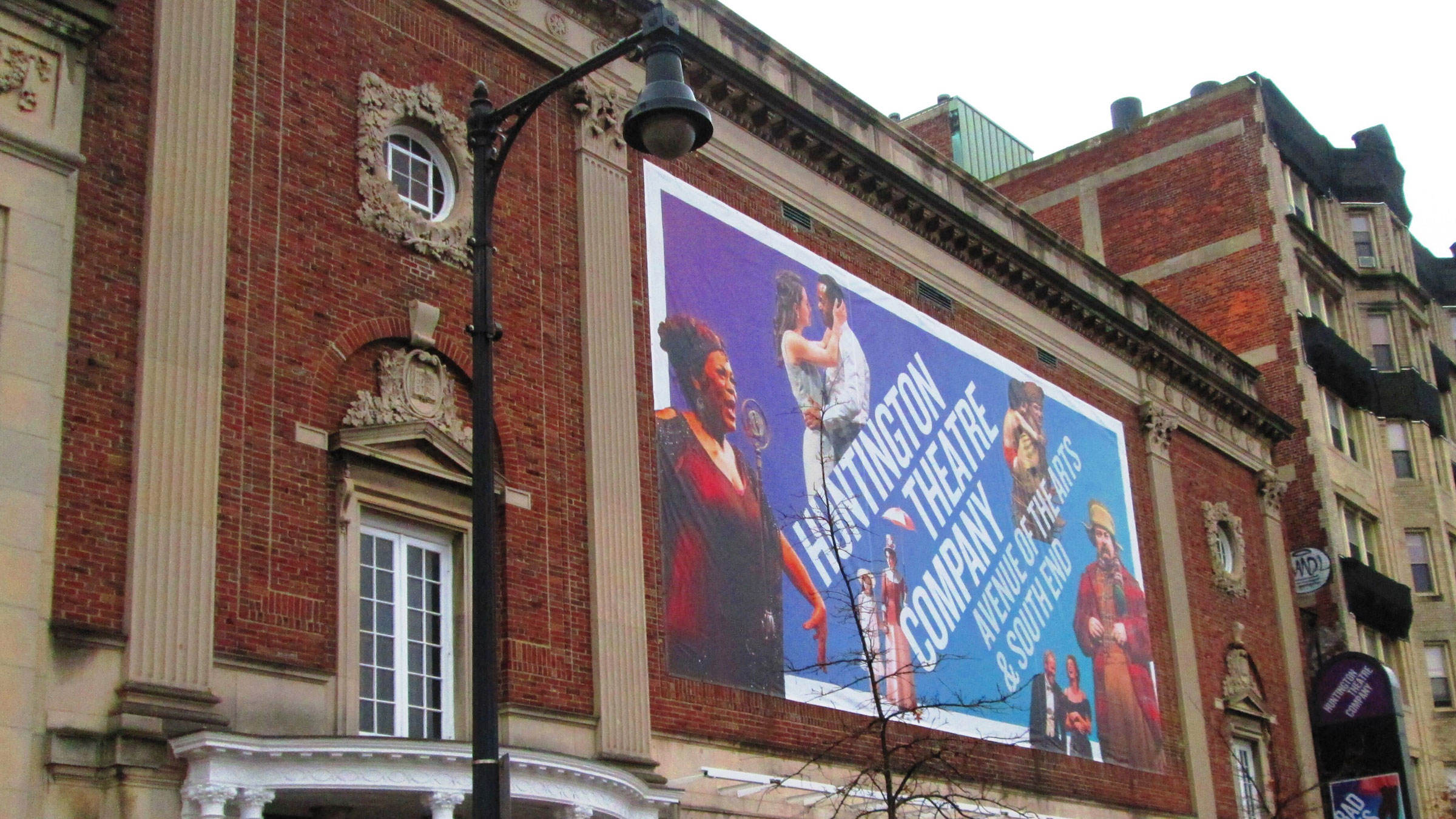 The Huntington Theatre, theater in Fenway