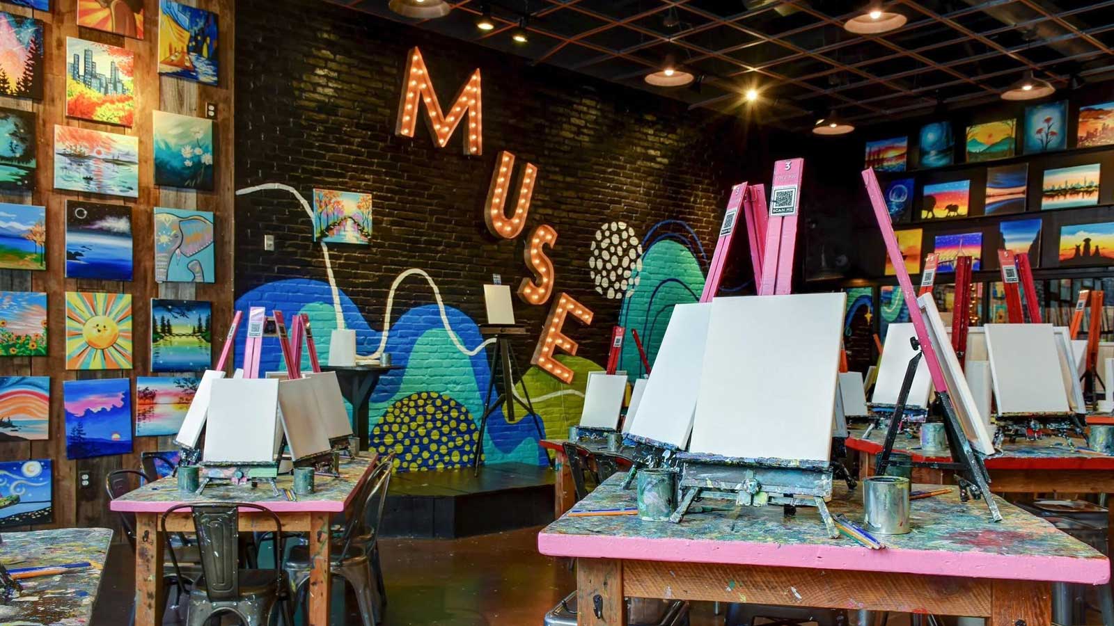 Muse Paintbar – Assembly Row, activities in Somerville
