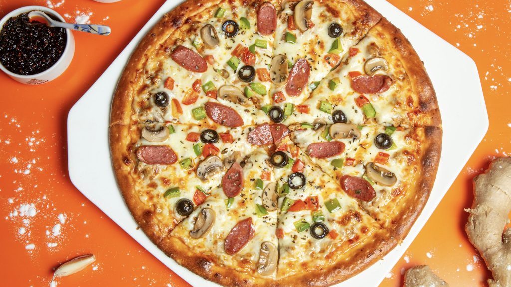 Oggi Gourmet, pizza in Cambridge
