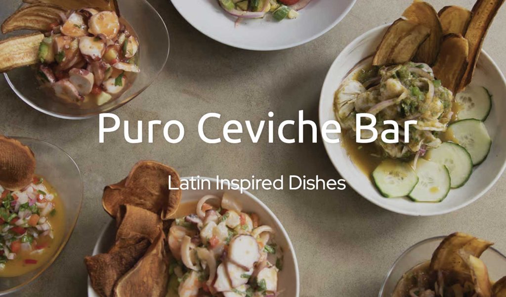 PURO ceviche bar, latin american in Back Bay
