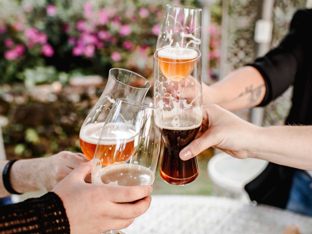 Roundhead Brewing Co. Beer Garden, beer in Jamaica Plain