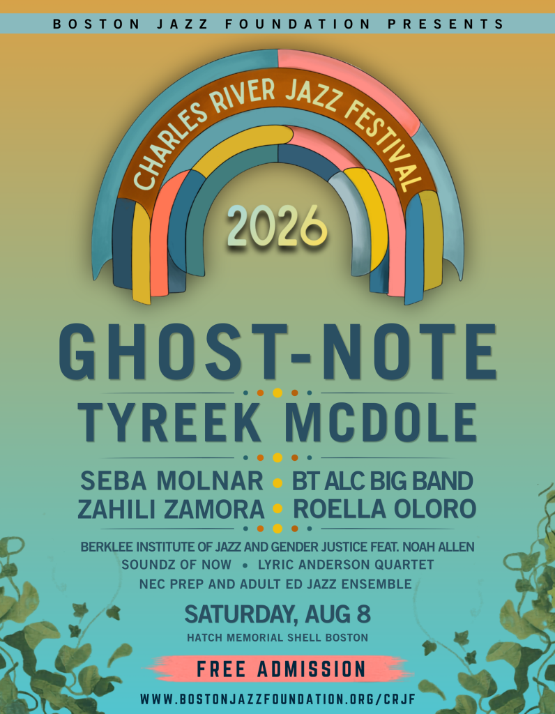 Charles River Jazz Festival moves to the Hatch Shell with a free concert headlined by Ghost-Note 1 Jazz fest poster