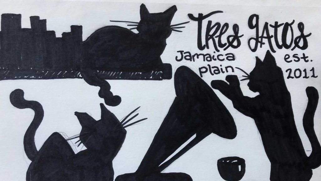 Tres Gatos, latin american in Jamaica Plain