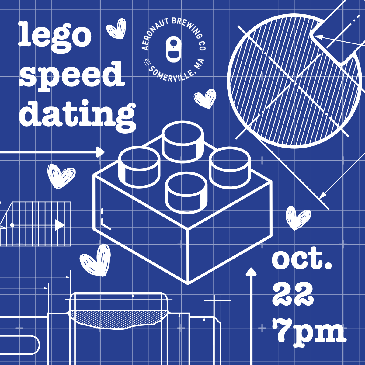 Lego Speed Dating at Aeronaut