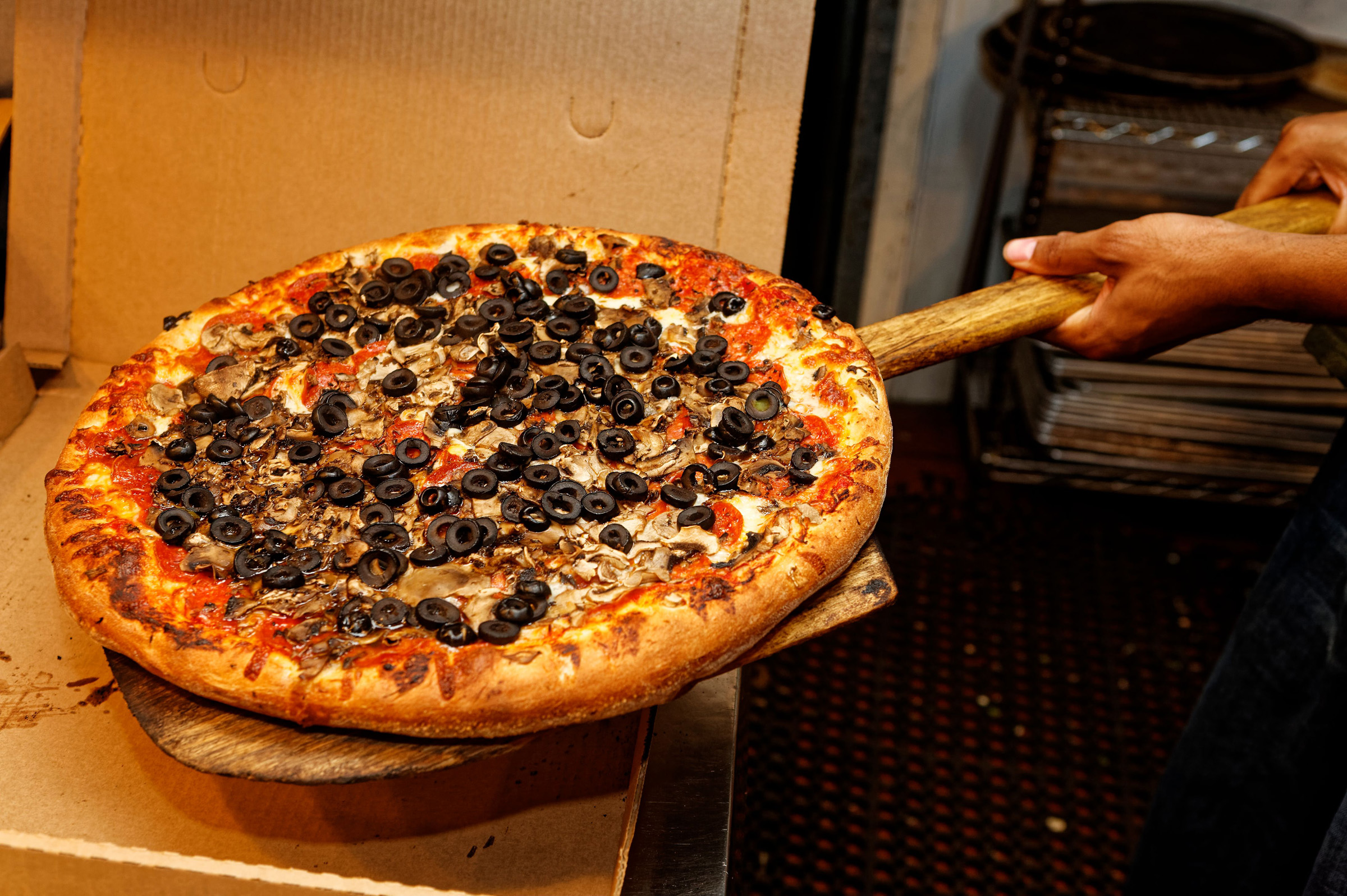 Pizza restaurant cover image for Same Old Place