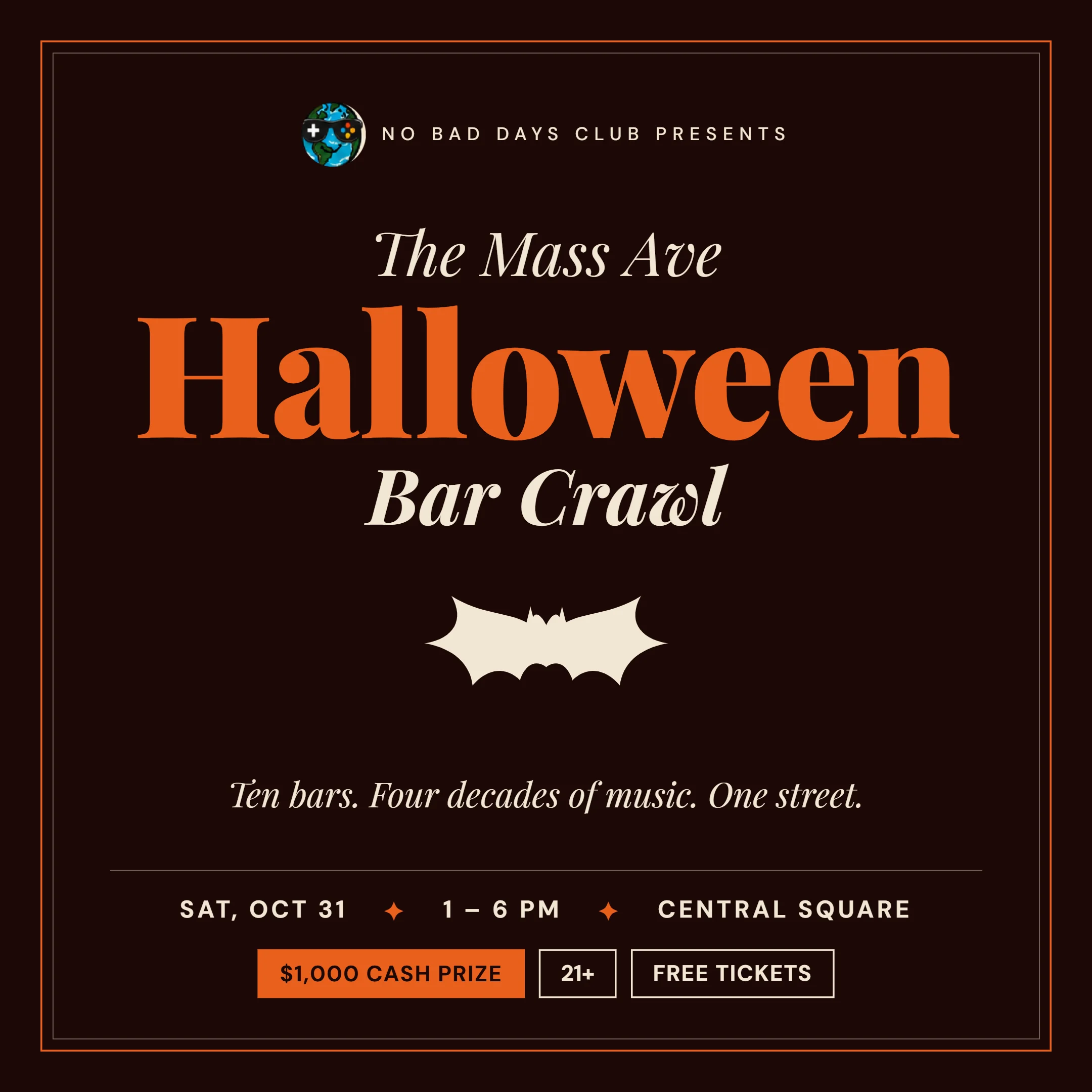 Haunt the Ave in Cambridge