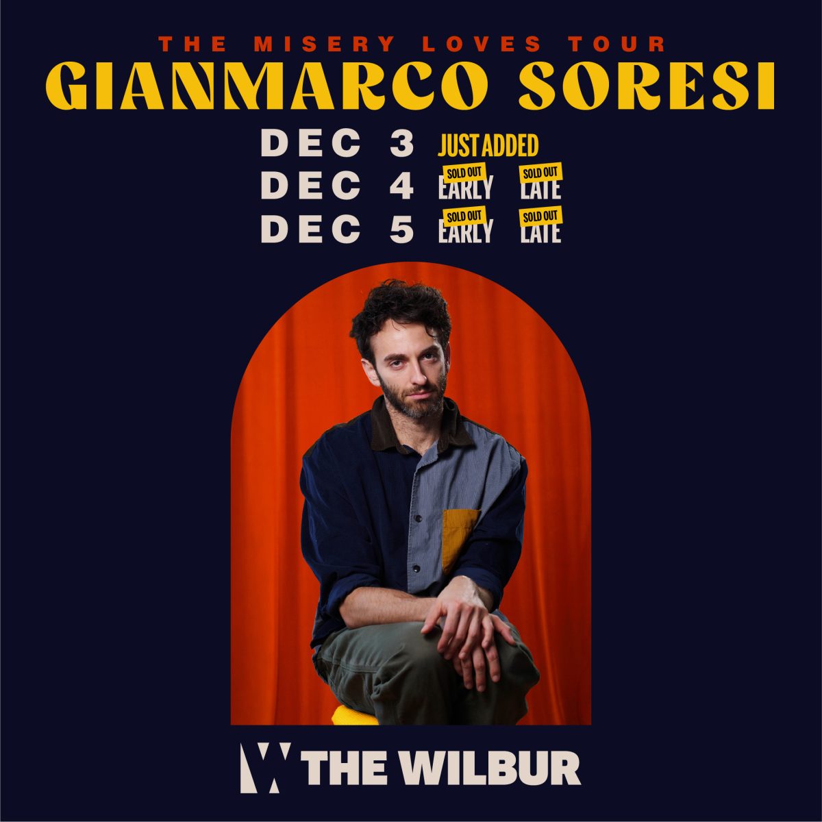 Gianmarco Soresi: The Misery Loves Tour