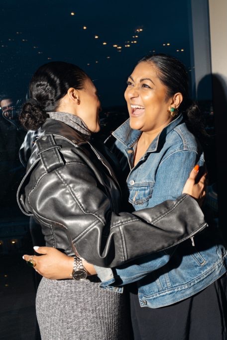 Tremana White, Actress and Rekha Sidhu, Owner Corner Shop Communications