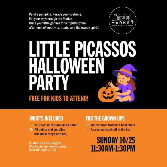 Little Picassos Halloween Party in Partnership with Sarah Healy