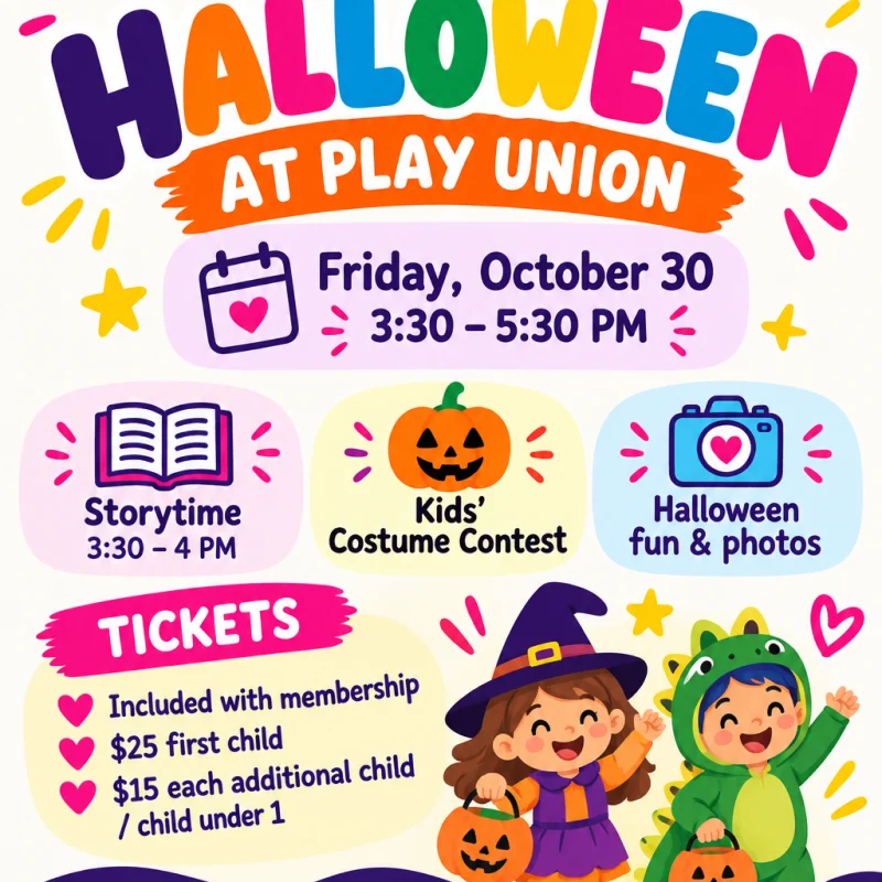 Halloween Party at Play Union