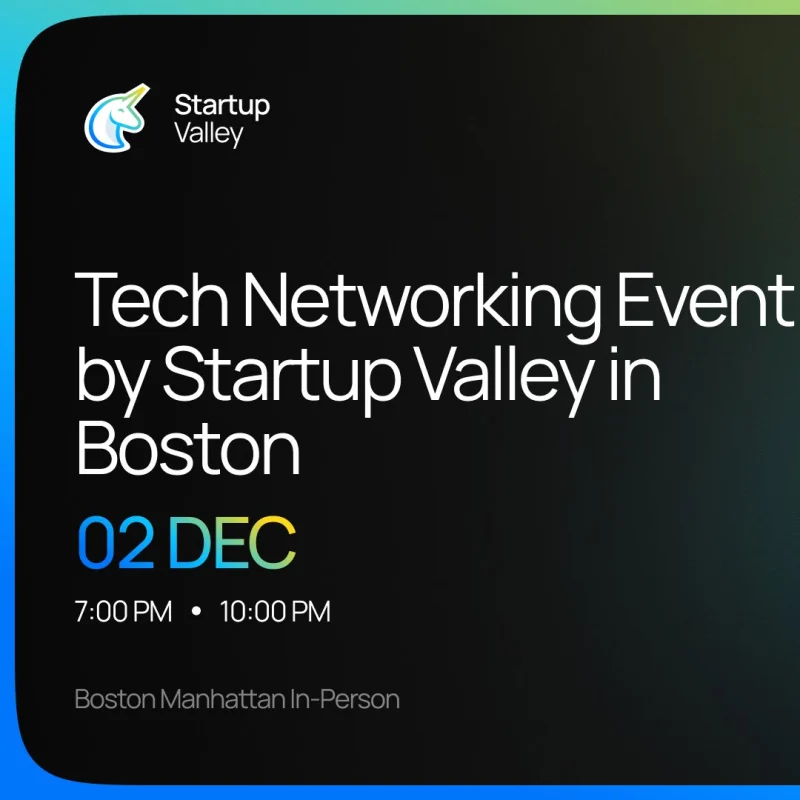 Tech Networking by Startup Valley